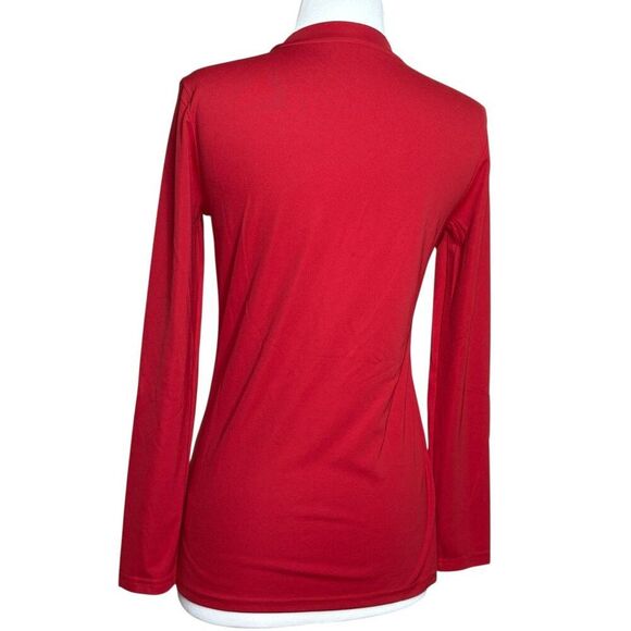 Adidas Women's Team Base Tee Red Size Medium NWT - Picture 3 of 6